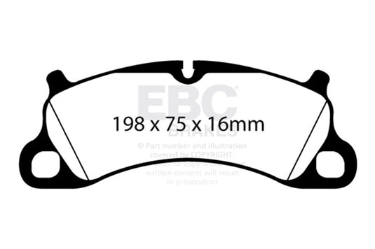 Ebc DP52144NDX EBC Bluestuff Brake Pad Sets