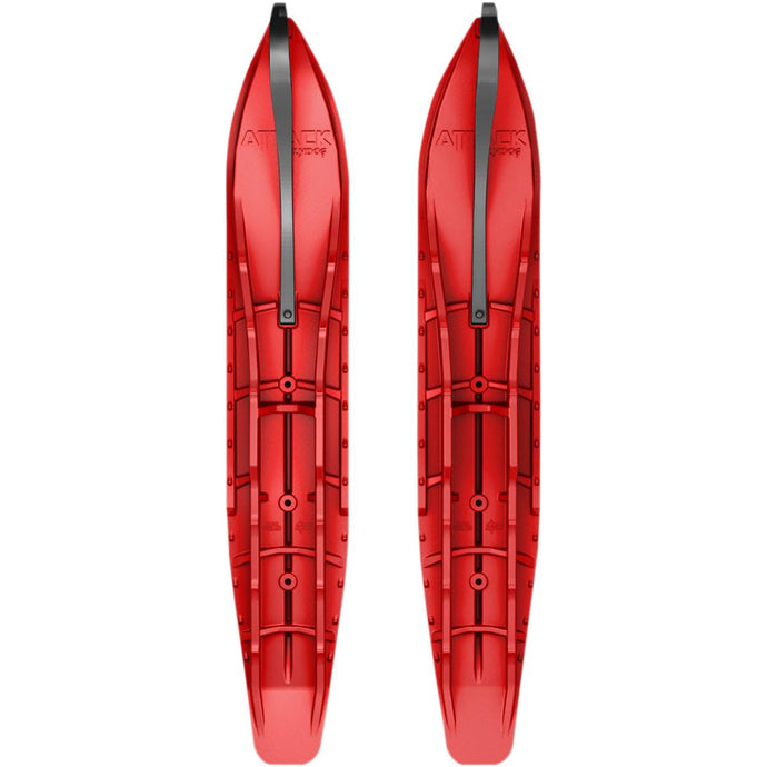 Slydog ATKSOLREDLOPBLK Attack Skis - Red