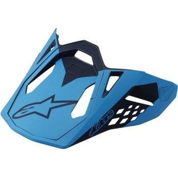 Alpinestars Visor for S-M10 Supertech Helmets - Meta/Matte Blue