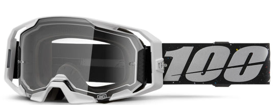 100% Armatic Goggles (One Size Fits Most, RapidRacer / Clear Lens)