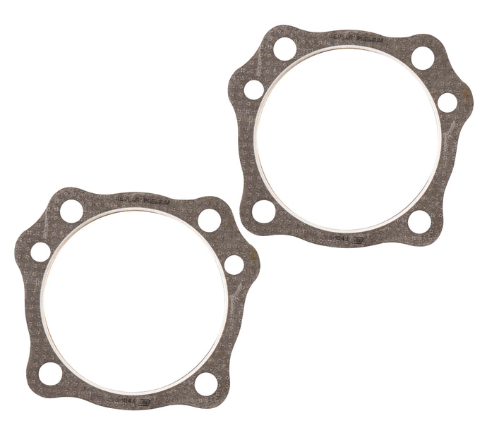 S&S Cycle 930-0090 Head Gaskets - 4in. Bore - .43in. Thick Graphite