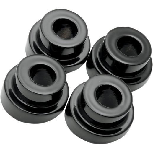 La Choppers LA-7400-10B Angled Riser Bushing Kit - 10 Deg. - Gloss Black