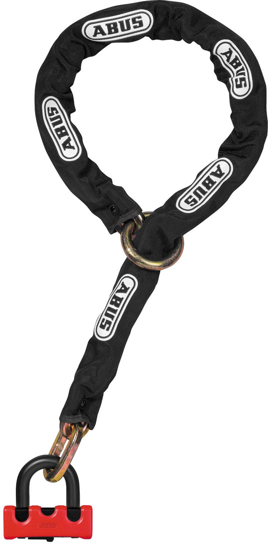 Abus 59715 Granit Power XS67 10KS 120 Chain Lock - 47in. x 10mm - Red