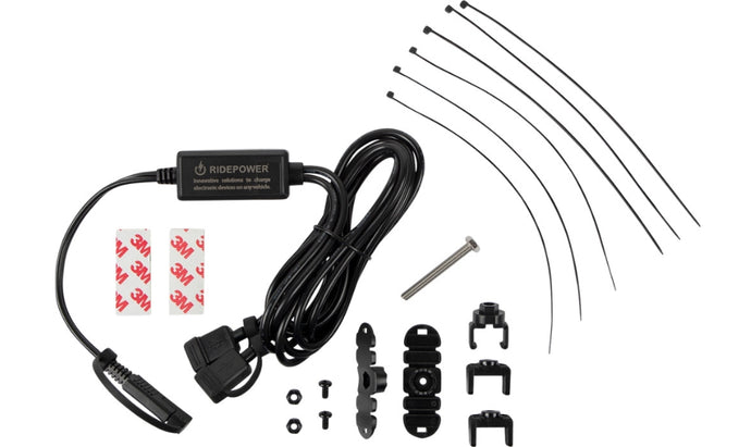 Ridepower RPSAE2USB65 USB Dual Cable Charging Cord - 65in.