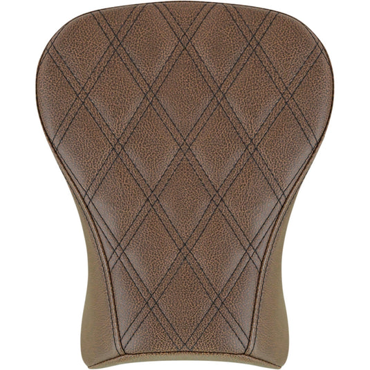 Saddlemen 818-29-012BLS Touring Pillion Pad for Renegade LS Solo Seat - Brown