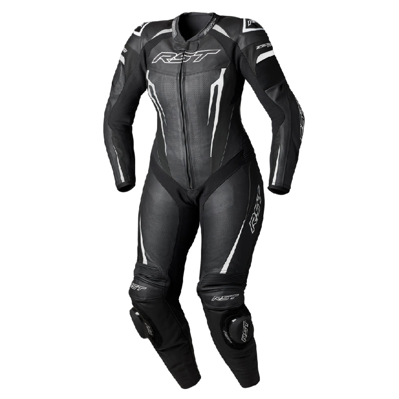 Load image into Gallery viewer, Rst Tractech EVO D30 Womens Leather Suit (XXX-Large, Black/White)
