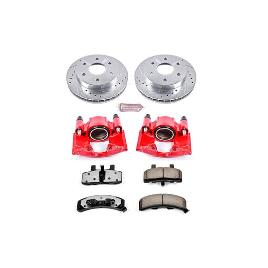 Powerstop KC1970-36 PSB Z36 Truck & Tow Kit w/Cals