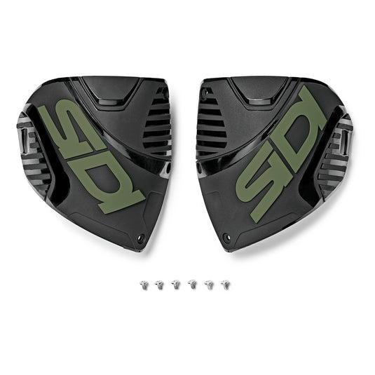Sidi 153 CF3 Shin Plate - Black/Army