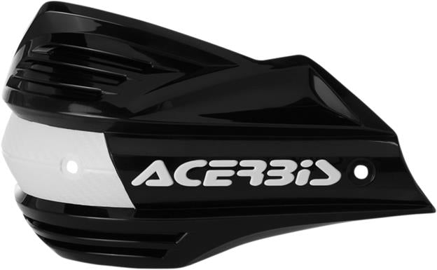 Acerbis 2393480001 X-Factor Replacement Plastic Handguards - Black
