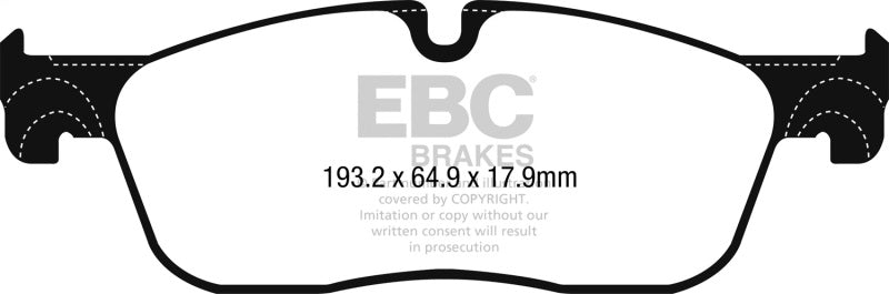 Load image into Gallery viewer, Ebc UD18381 EBC Ultimax2 Brake Pad Sets

