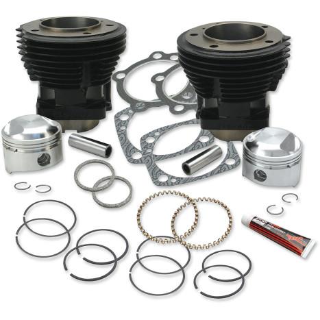 S&S Cycle 91-9024 Stock Bore Cylinder and Piston Kit - 80in. - Stock Compression