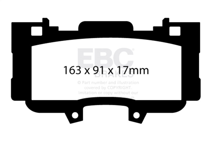 Load image into Gallery viewer, Ebc DP33042C EBC Redstuff Brake Pad Sets
