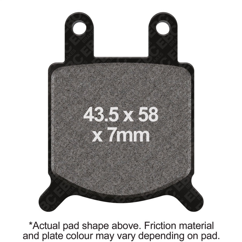 Load image into Gallery viewer, Ebc Powersports FA76 EBC Organic Brake Pads

