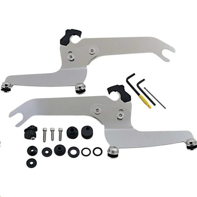 Memphis Shades MEK2052 Trigger-Lock Mount Kit for Sportshield Windshields - Polished