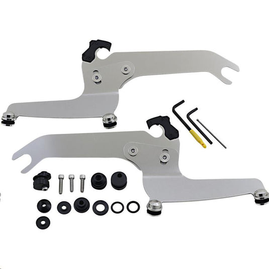 Memphis Shades MEK2052 Trigger-Lock Mount Kit for Sportshield Windshields - Polished