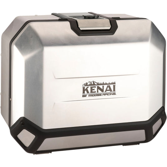 Moose Racing D0TR47100LKM Kenai Series Side Cases - 47 Liter - Left - Silver