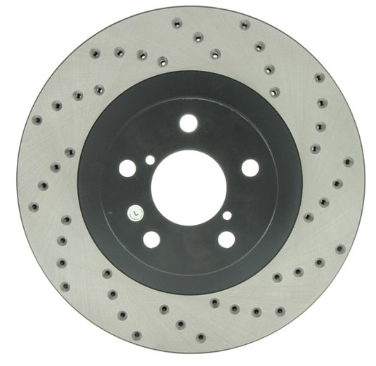 Stoptech 128.47018L ST Drilled Sport Brake Rotors