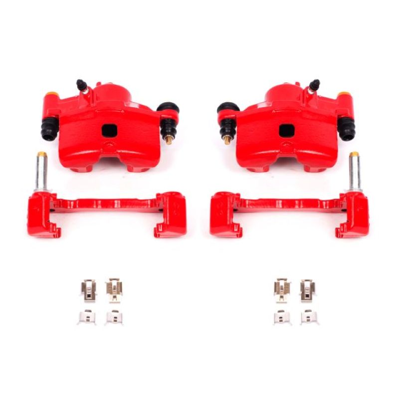 Load image into Gallery viewer, Powerstop S1379 PSB Red Calipers
