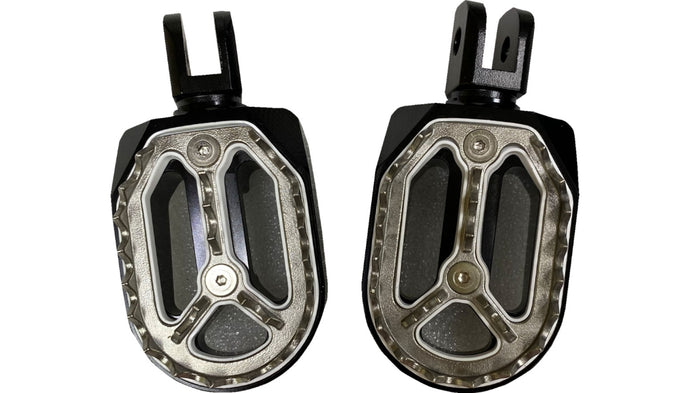 Drag Specialties 1620-2484 Qualifier Footpegs - Driver