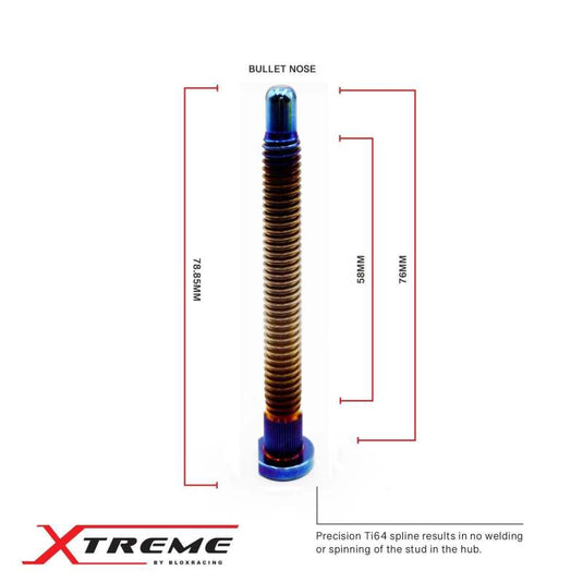 Blox Racing BXAC-00177-B BX Wheel Studs