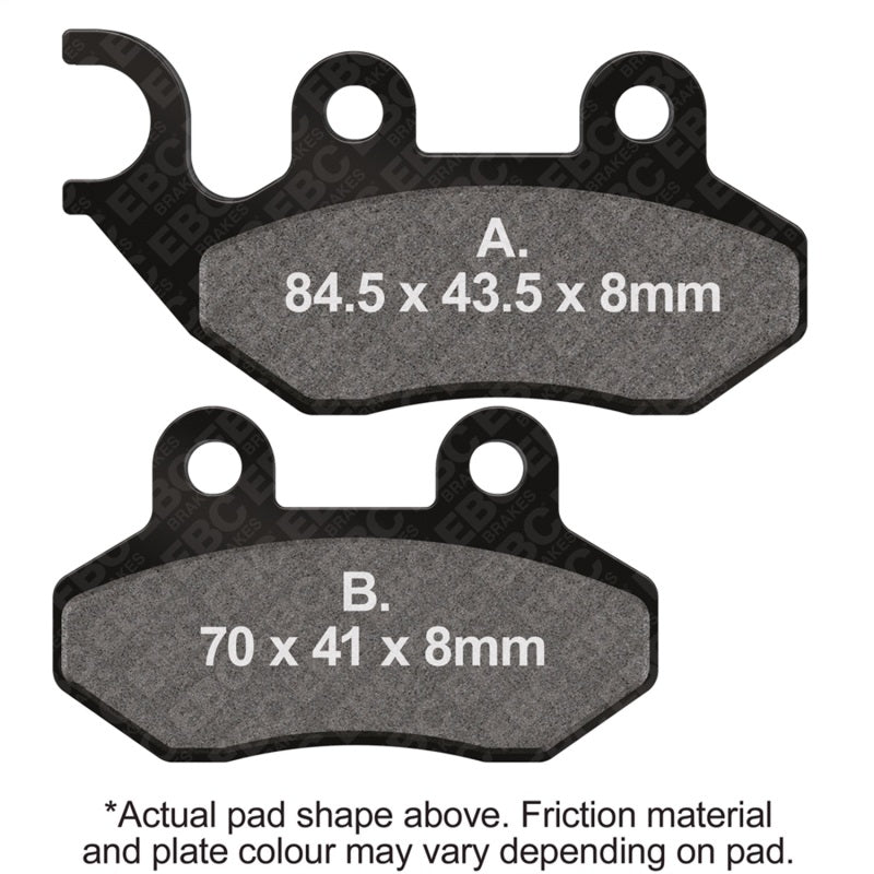 Load image into Gallery viewer, Ebc Powersports SFA264HH EBC HH Sintered Brake Pads
