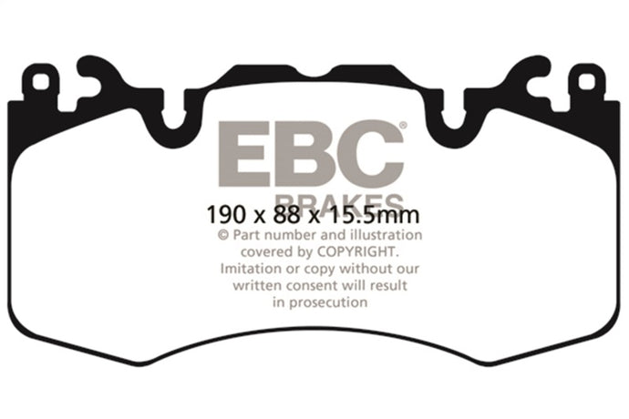 Ebc DP42064R EBC Yellowstuff Brake Pad Sets