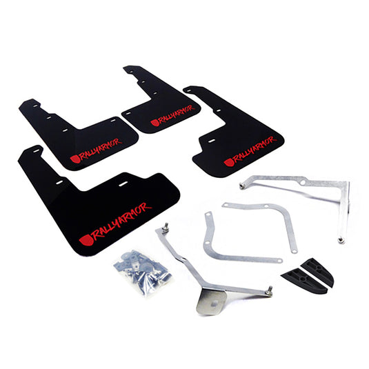 Rally Armor MF32-UR-BLK/RD-X RAL UR Blk Flap/Rd Logo