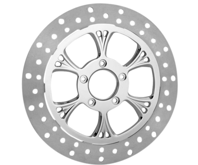 Rc Components ZSSFLT-102C-F2K Majestic 13in. Floating Brake Rotor - Chrome