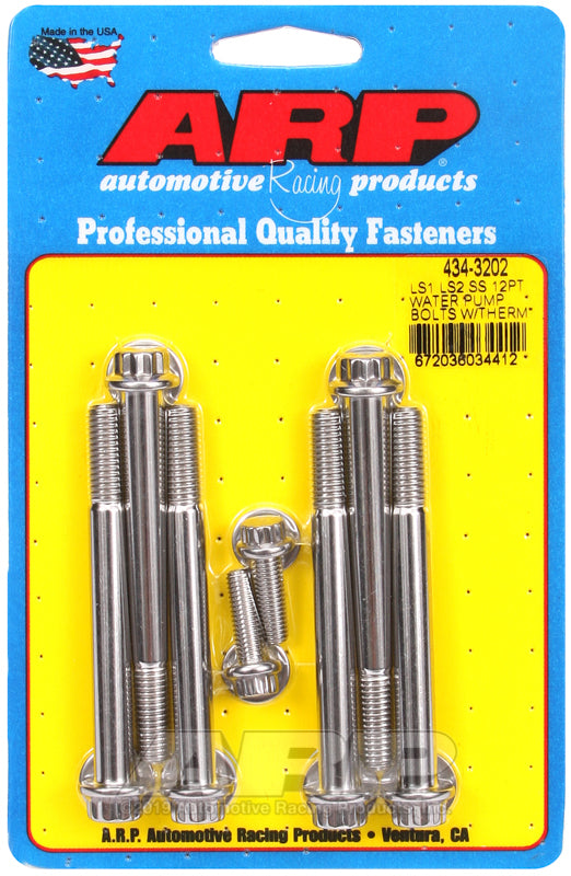 Load image into Gallery viewer, Arp 434-3202 ARP Thermostat Hsg Bolt Kit
