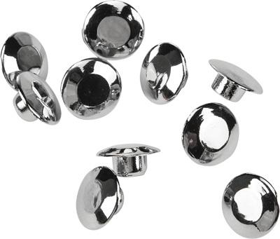 Harddrive 03-0107-10 Handlebar Clamp Plug Caps - Chrome
