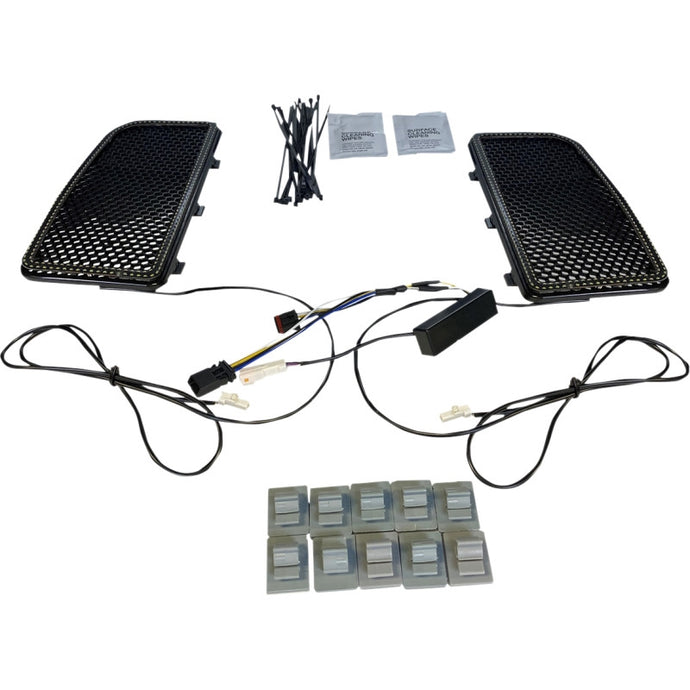 Custom Dynamics CD-LF-AW-B Dynamic Lower Fairing Light Inserts