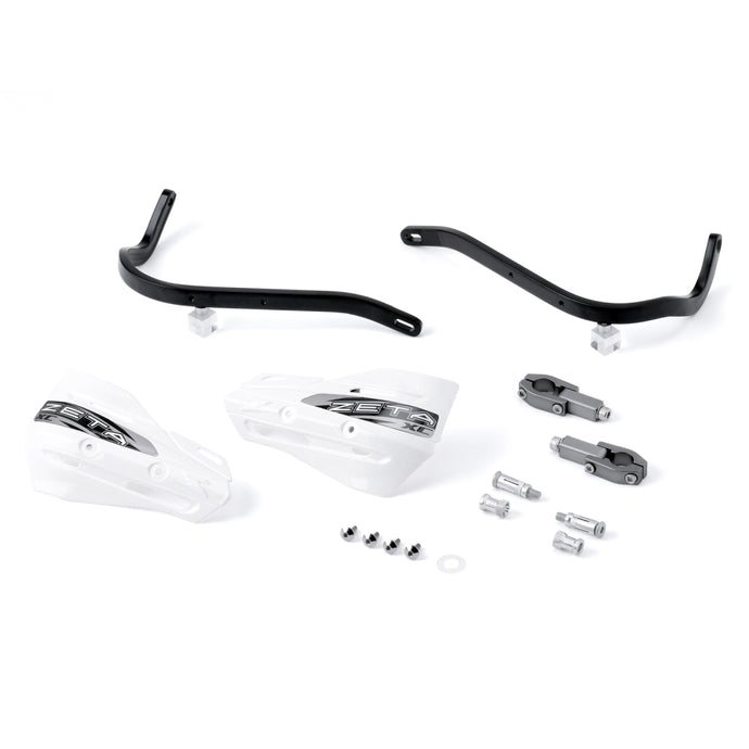 Zeta ZE72-5000 Armor XC Handguard Kit - Black/White