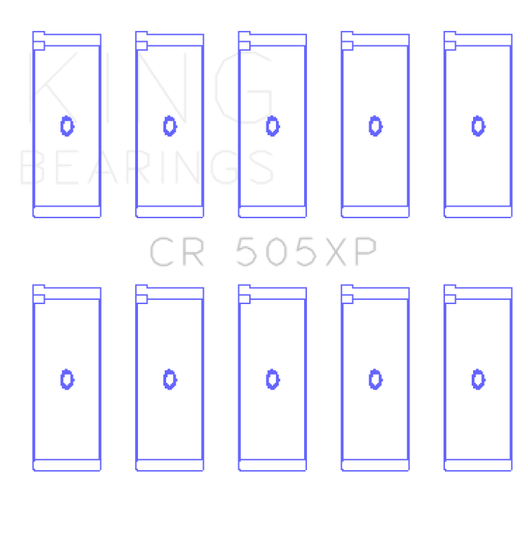 Load image into Gallery viewer, King Engine Bearings CR505XP KING Performance Rod Bearings
