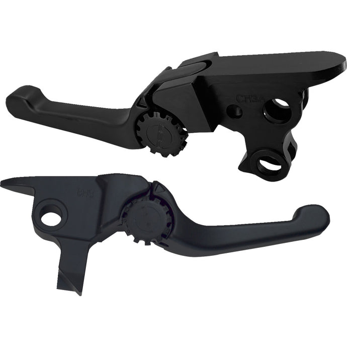 Psr 12-01666-22 Anthem Shorty Lever Set - Black