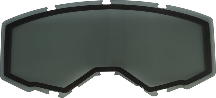 Fly Racing 2019 Non-Vented Dual Lens - Polarized Smoke