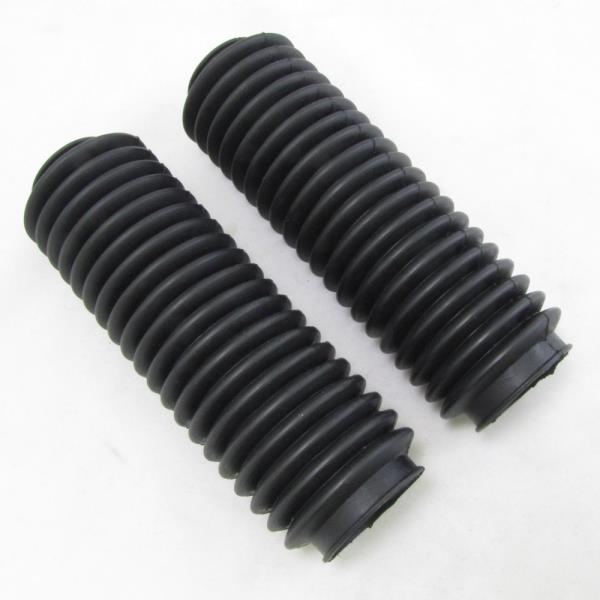 Emgo 45-39622 Fork Boots - Black