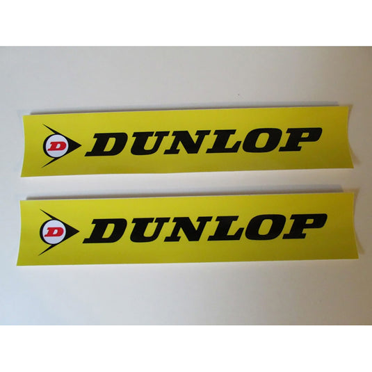 Factory Effex 04-2669 Logo 5 Pack Stickers - Yellow Dunlop