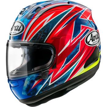 Load image into Gallery viewer, Arai Helmets Corsair-X Ogura Helmet (Small, Red/Blue/Yellow)
