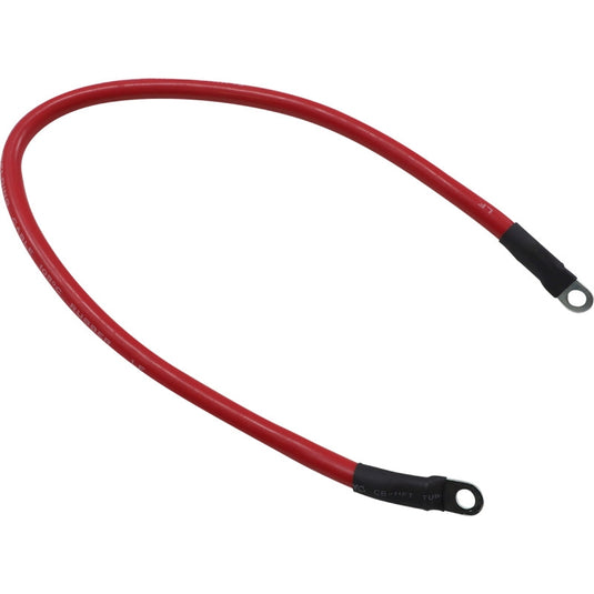 Moose Racing 680-6728 Battery Cable - 18in. - Red