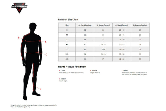 Nelson-Rigg Rain Pants (X-Large, Black)