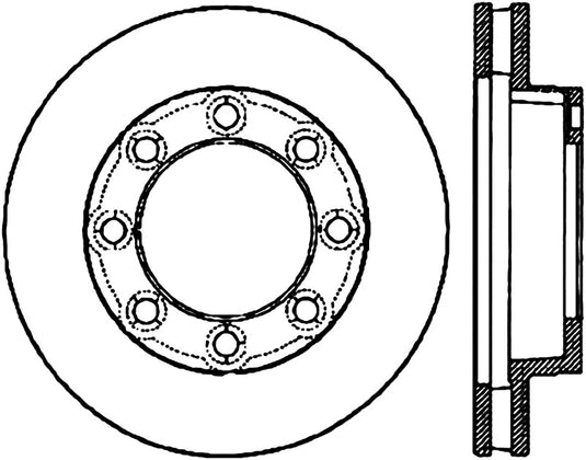 Stoptech 127.66003L ST Slot & Drill Brake Rotors