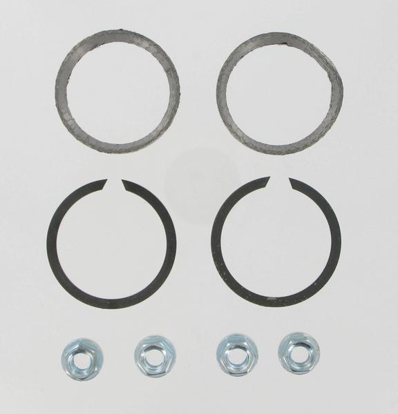 James Gasket 65324-83-KWG2 Exhaust Port Gasket Kit - Graphite Wire Gaskets and Heavy-Duty Hex Nuts