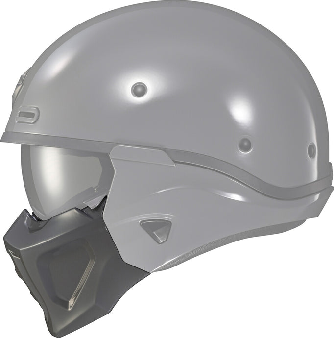 Scorpion Face Masks for Covert X Helmets - Cement Grey