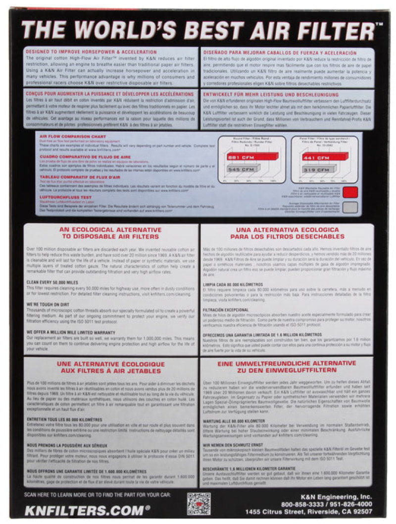 Load image into Gallery viewer, K&amp;N Engineering E-3515 KN Drop in Air Filters
