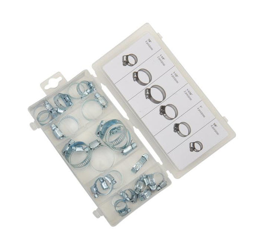 Performance Tools W5348 26-Piece Hose Clamp Assortment