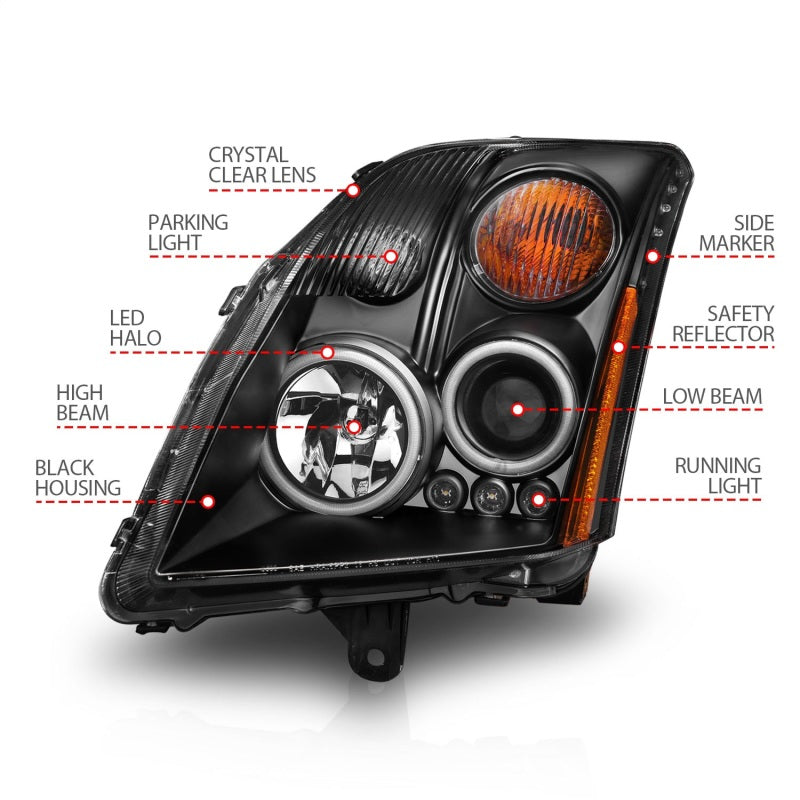 Load image into Gallery viewer, Anzo 121276 ANZ LED/Projector Headlights
