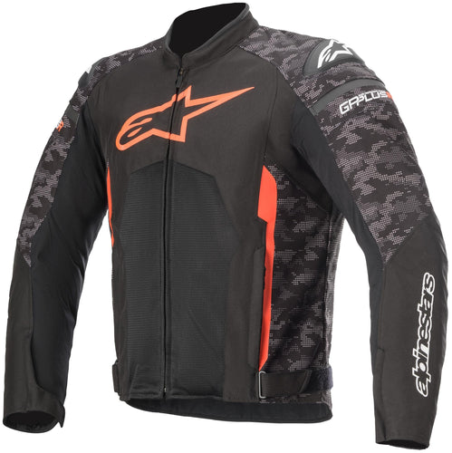 Black/Fluo Red