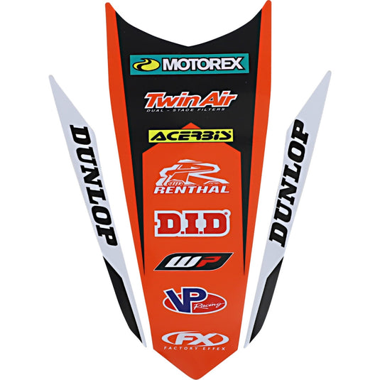 Factory Effex 22-32532 Rear Fender Graphics Kit - Style 16