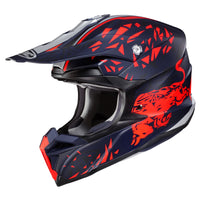 HJC i50 Spielberg Red Bull Helmet Semi-Flat Blue/Red (MC-21SF) Red