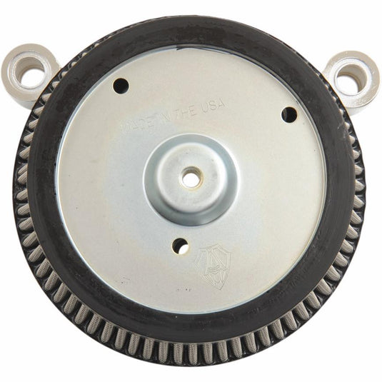 Arlen Ness 50-514 Big Sucker Stage I Air Filter Kit w/ Synthetic Filter - Chrome